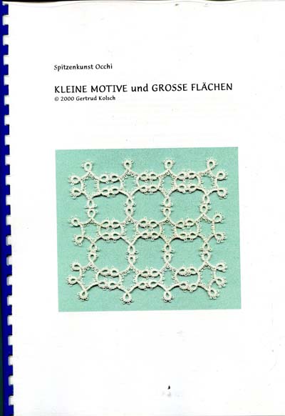 Spitzenkunst Occhi - Kleine Motive und Grosse Flchen by Gertrud